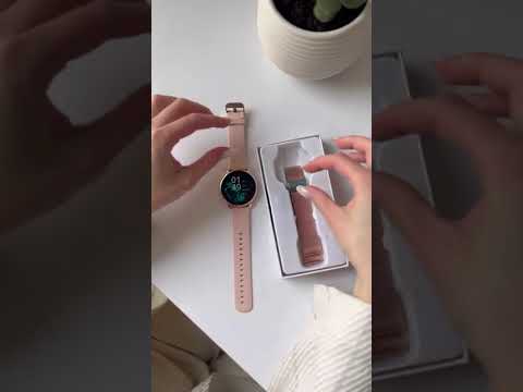 Жіночий смарт годинник Smart Melisia Grace UWatch з дзвінками, моніторингом здоров’я та 3 ремінцями, видео 2