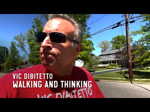 Walking and thinking