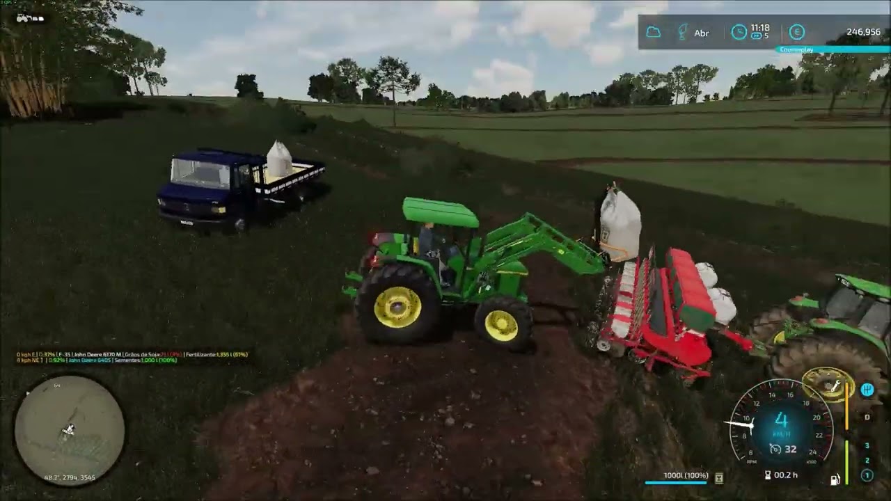 Farming Simulator 2022 Timelapse // FS22 Timelapse // AgroNort Row Crop // Em busca do sucesso!! #2