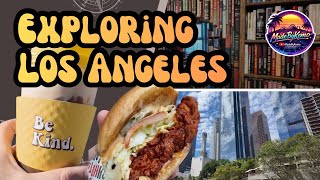 The Coolest Bookstore in LA?! | A Perfect Day in Los Angeles #vlog #losangeles #thelastbookstore #LA