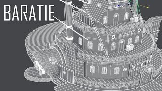 Baratie [One Piece] ~ 3D Modeling Timelapse