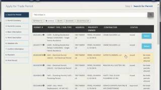 Nashville ePermits:  How To Obtain Trade Permit Under Building Permit