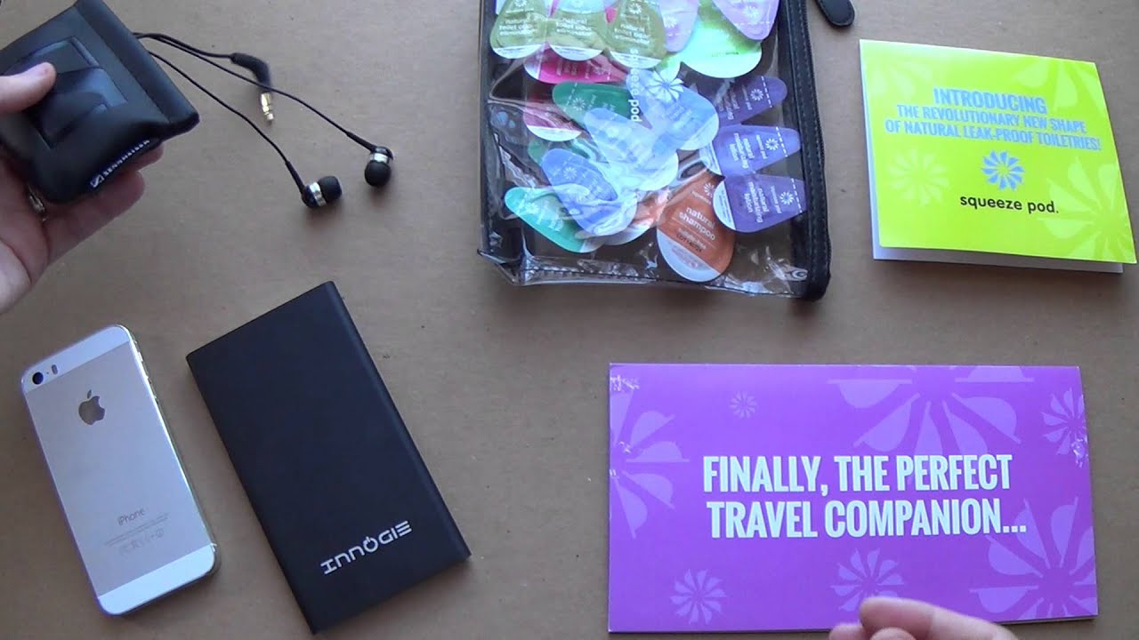 loving vincent My 3 Must Have Travel Essentials - Squeeze Pods, Innogie USB Battery & Sennheiser CX200II Headphones