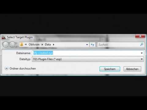 Quick Oblivion tutorial:How to Create own custom eyes