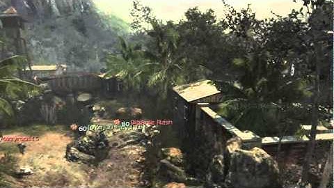 MW3 (Village) - Across Map Throwing Knife!