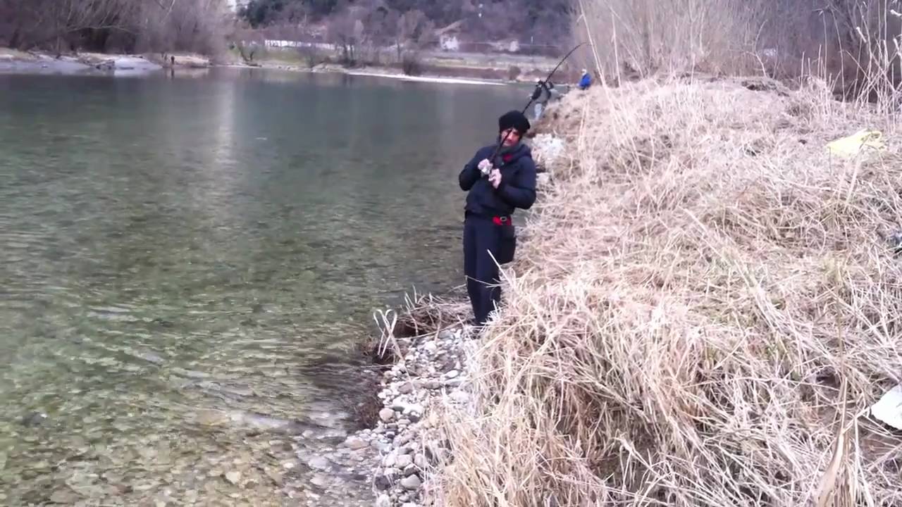 Apertura pesca alla trota 2011 fiume Adige