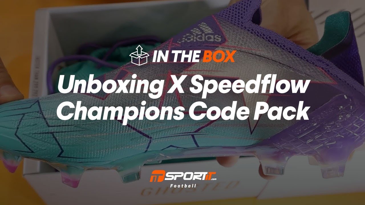 Champion Code Speedflow Unboxing Scarpe Calcio X Speedflow Champions Code Pack | In the Box ...