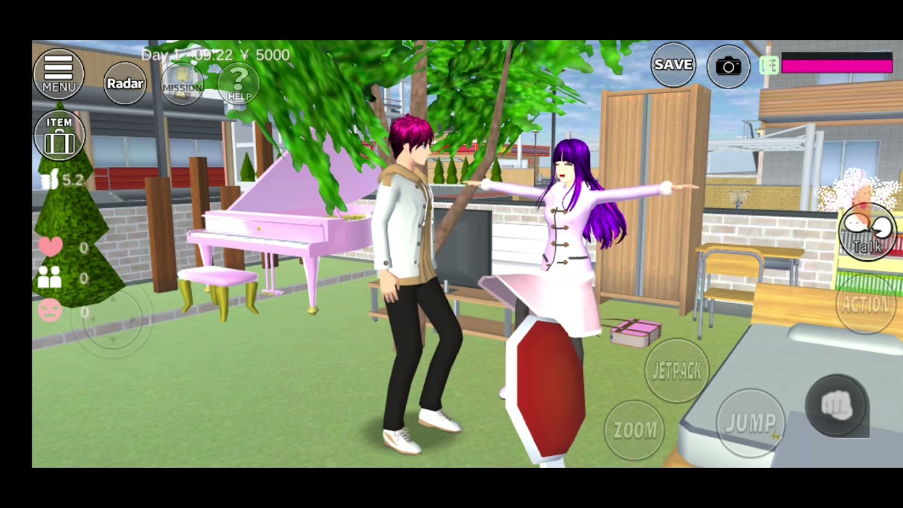 Sakura school simulator(◍•ᴗ•◍) darma