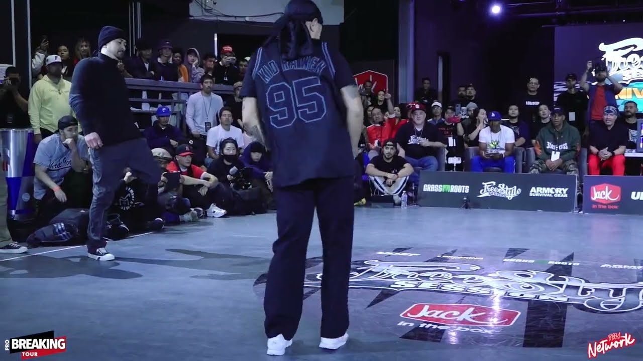 Rawbzilla Vs Kid Rainen -Semis- Freestyle Session 25th Anniversary - Pro Breaking Tour- BNC