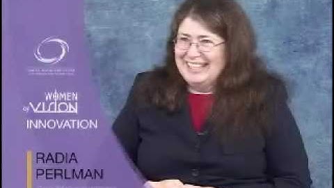 Woman of Vision Winner for Innovation, Radia Perlman Video