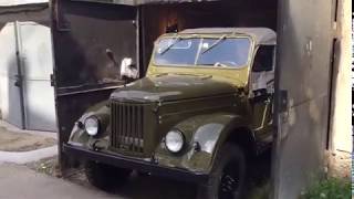 Первый выезд Газ69А. The first departure of Gaz69a after 1 year of restoration.