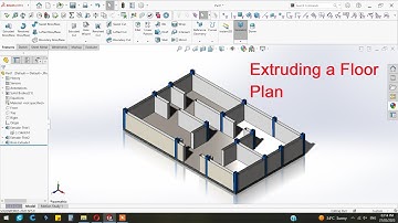✅Solidworks Floor plan tutorial