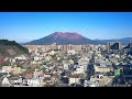【LIVE】上野城ライブカメラ 桜島と鹿児島市内 / Sakurajima and Kagoshima city in Japan. / Vulcão com câmera ao vivo
