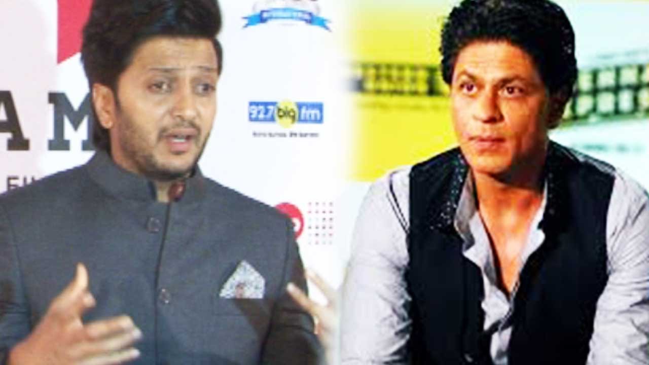 Riteish Deshmukh REACTS To Shah Rukh Khan's Intolerance Statement - YouTube