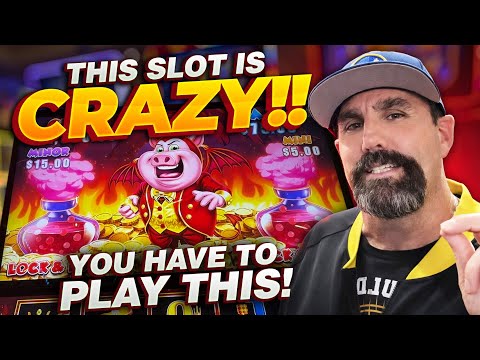 THIS SLOT MACHINE IS ABSOLUTELY WILD!