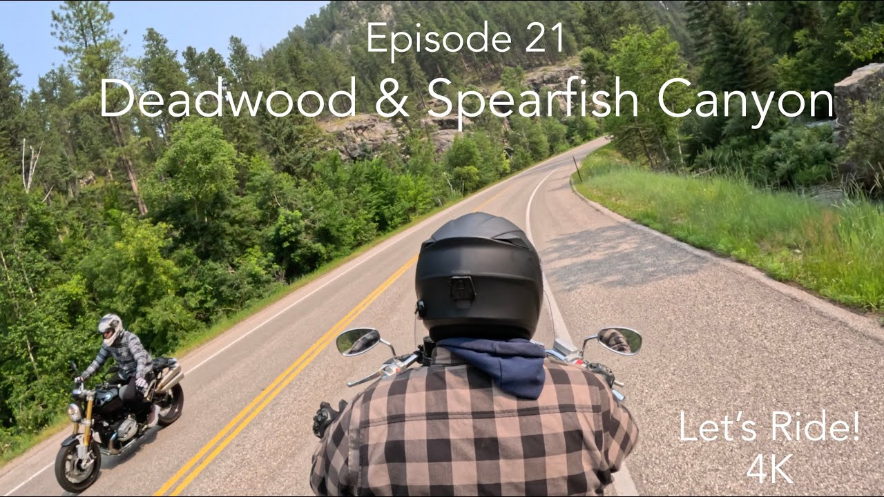 Deadwood & Spearfish Canyon | Motorcycle Travel - YouTube