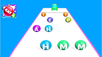 ABC Run - 2048 Alphabet Runner ! Levels Gameplay android,ios Part 31