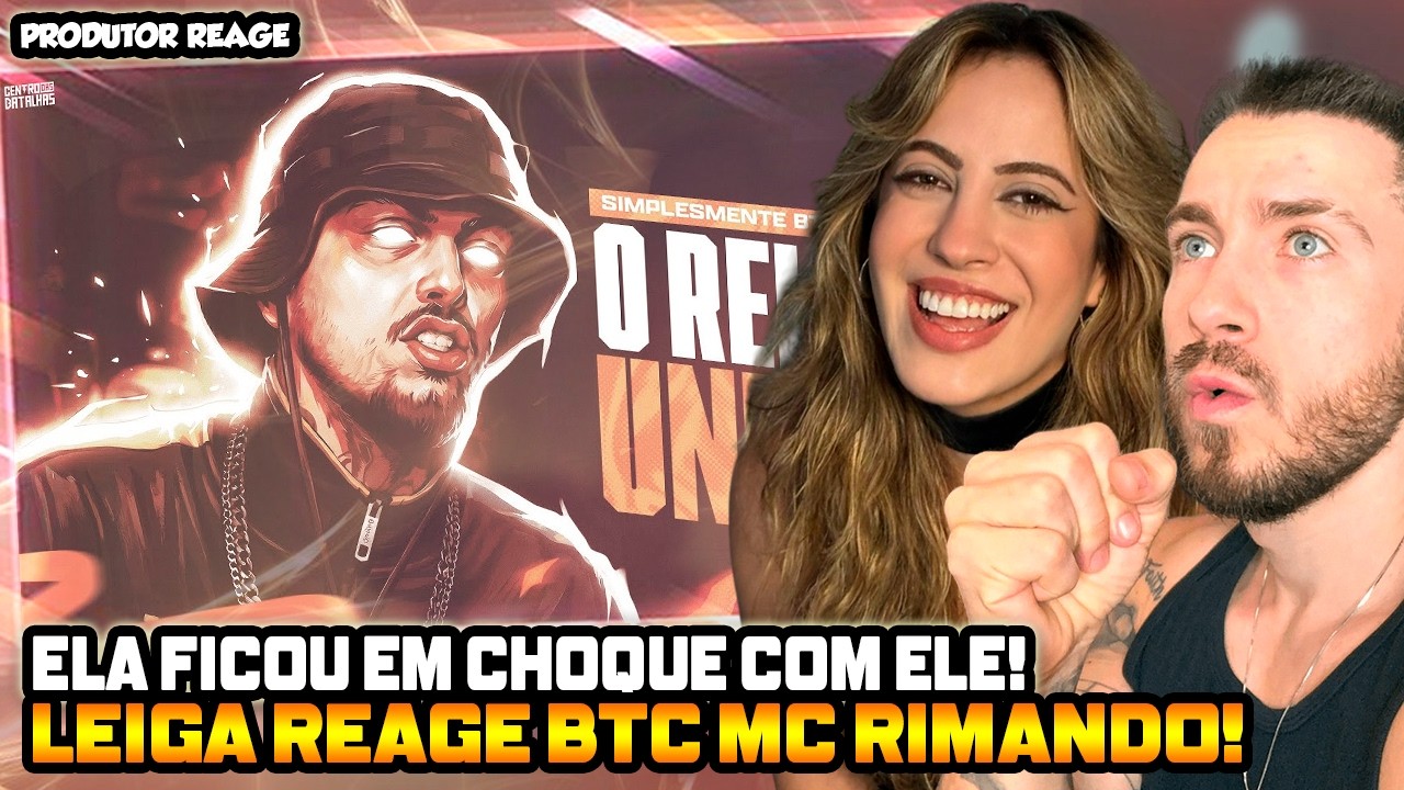 (FICOU EM CHOQUE!) LEIGA REAGE BTC, o REI DO UNDERGROUND! 👑 (REACT)
