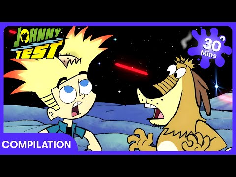 Johnny Test - Trapped Inside an Action Movie! 🎬 | WildBrain Kids | WildBrain Kids