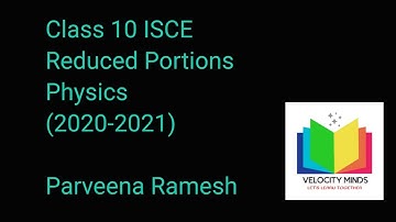 ICSE PHYSICS Syllabus Reduction 2020-21|ICSE Class10 Maths|Topics Deleted|updated syllabus CLASS 10