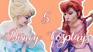 Making 5 Disney Cosplays In 3 Days! || VLOG