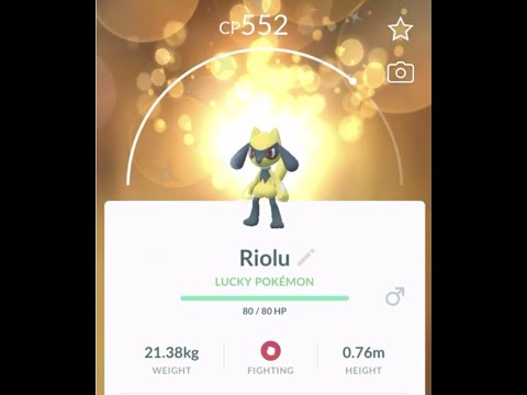 Lucky Shiny Riolu