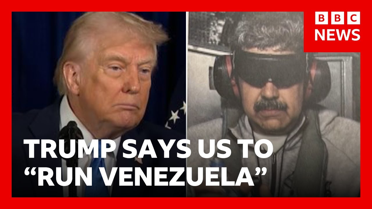 Trump says US will ‘run Venezuela’ after seizing President Maduro in military assault | BBC News Trump says US will ‘run Venezuela’ after seizing President Maduro in military assault | BBC News