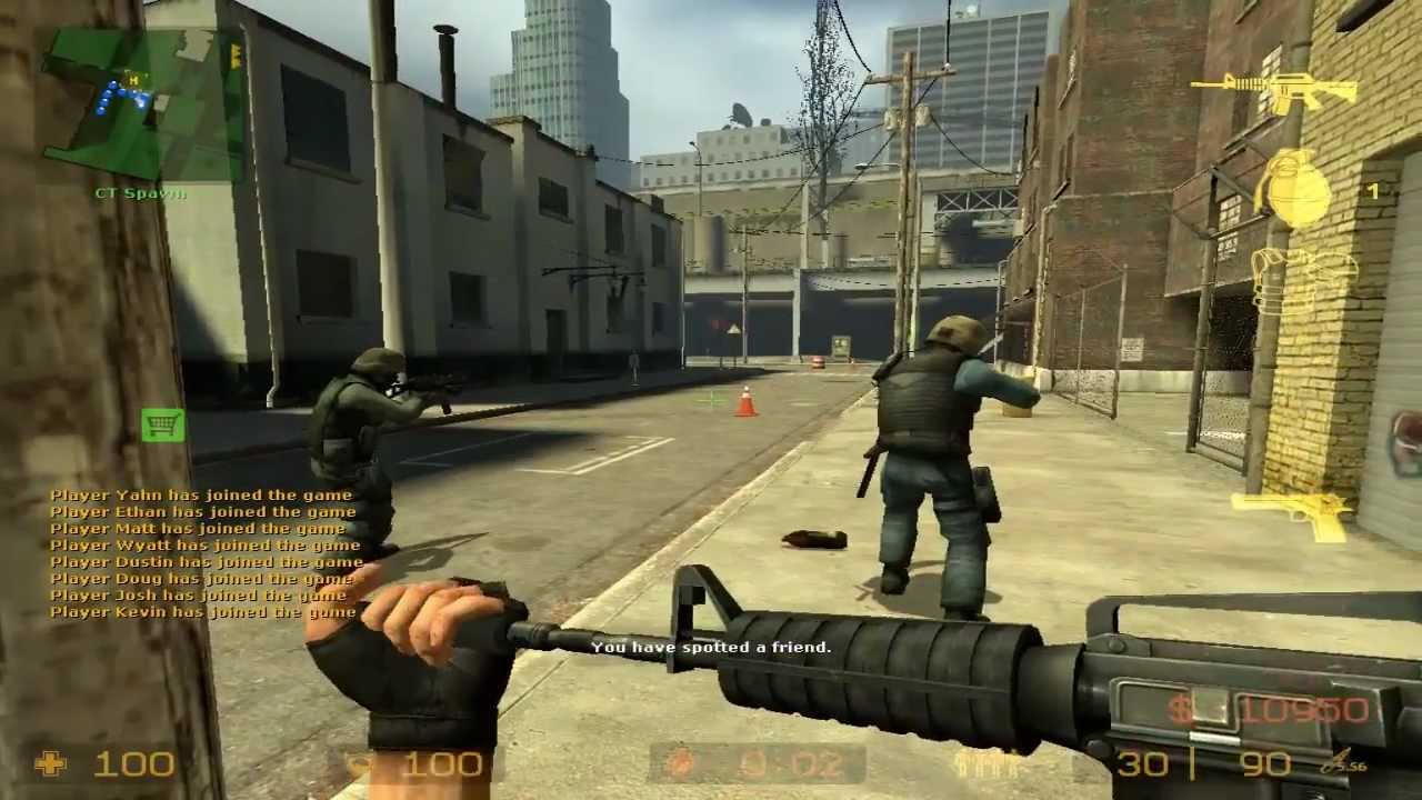 Counterstrike Source cs_assault Gameplay