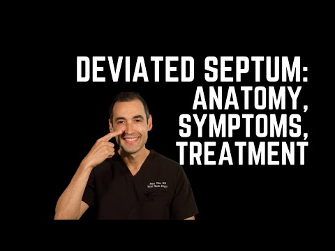 Deviated Septum: anatomy, symptoms, surgery, and when to see a surgeon