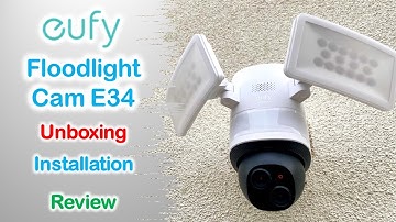 Eufy Floodlight Cam E340 | Unboxing | Installation | Review