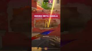 O NOVO META DA SMOKE JANELA QUE O CT NÃO BLOQUEIA NO CS2