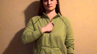 How to sign I'm Sorry - ASL Vocabulary Series