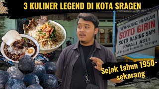 3 LEGENDARY CULINARY DELIGHTS IN SRAGEN CITY!!! THE TASTE IS STILL THE SAME EVEN THOUGH IT HAS RE...