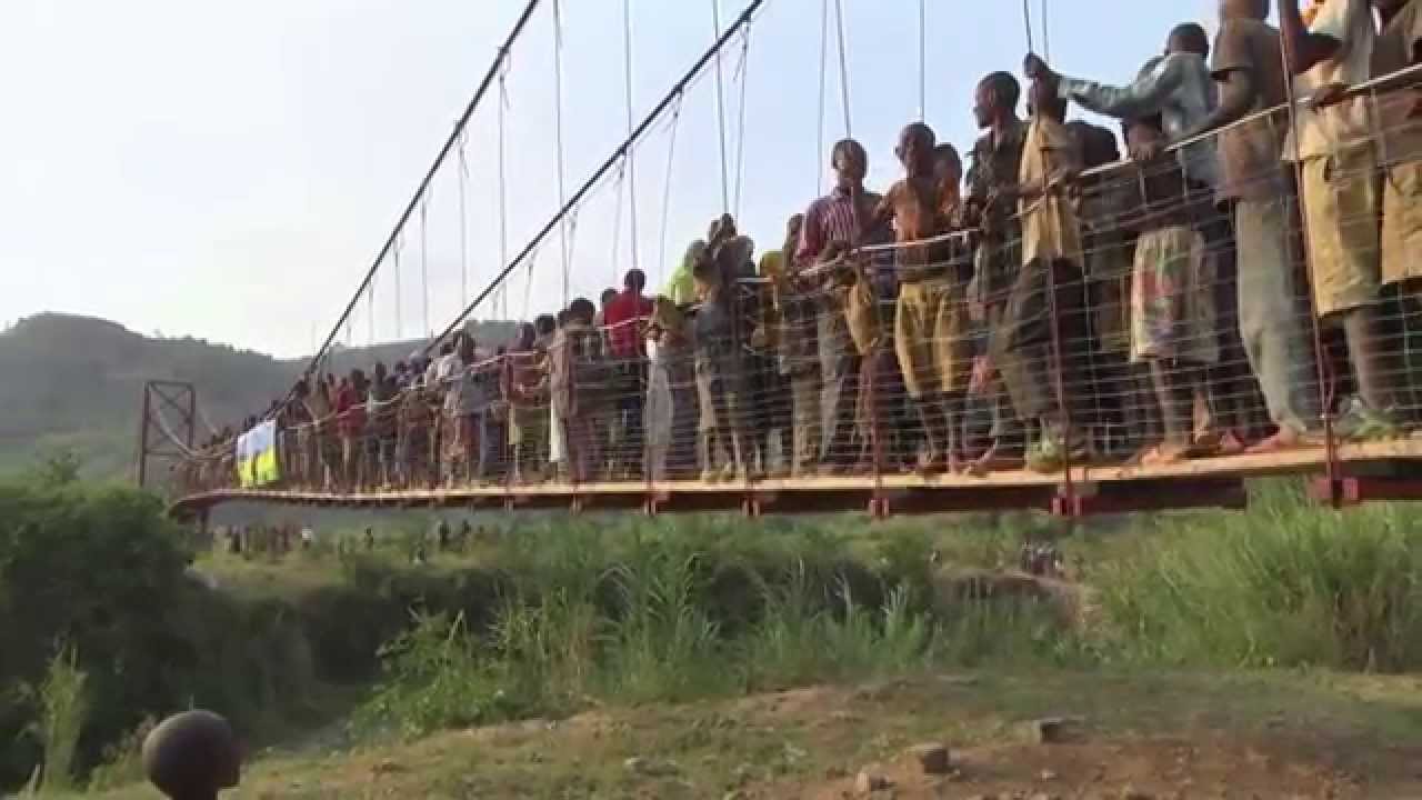 Arup Rwanda Suspension Footbridge YouTube