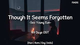 [IndoSub] Seo Young Eun (서영은) - 'Though It Seems Forgotten (잊을만도 한데)'