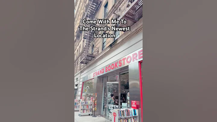 Come #bookshopping With Me At The Strand's Newest Location