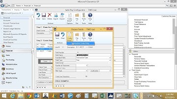 Safe Pay in Dynamics GP