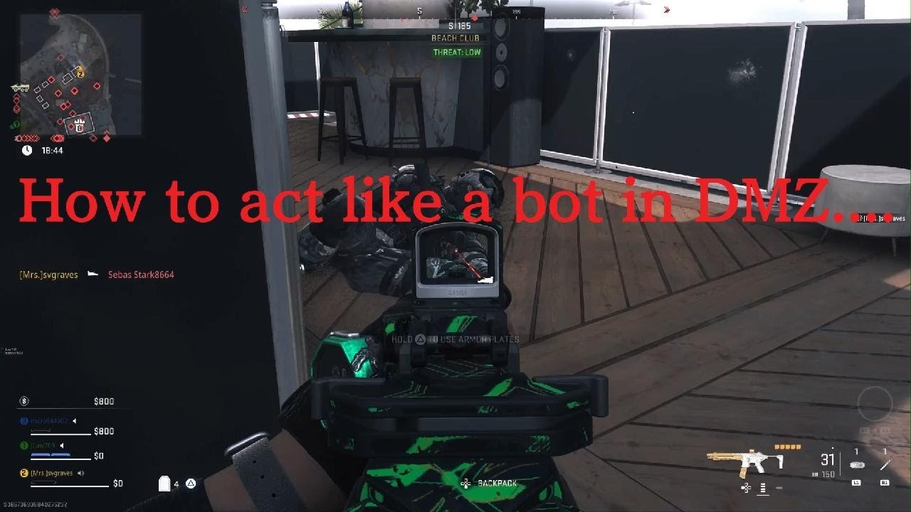 Dmz Cod Bot Bot Lobby... DMZ - YouTube