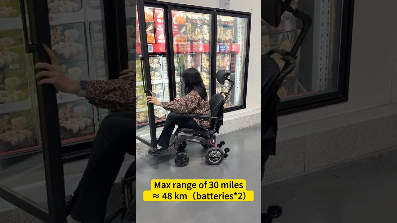 Easwe B10 Electric Wheelchair – Smooth Rides, Maximum Comfort & Long Range!