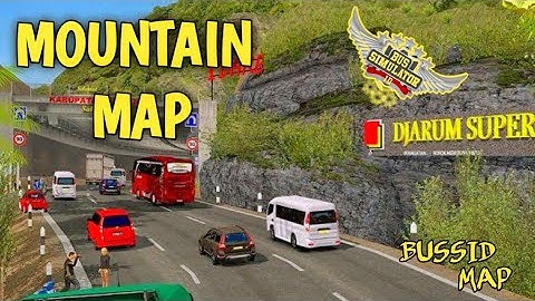 LATEST DANGEROUS MOUNTAIN MAP MOD For bus simulator indonesia|| Bussid V3.7||Offroding Map#bussidmod