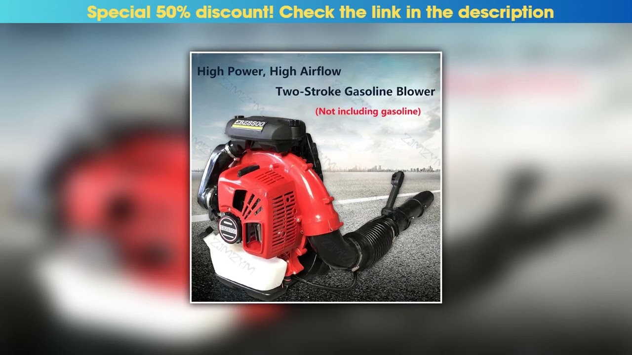 New Arrival EBZ8500 Two-Stroke Powerful Air Blower Portable Snow Blower Wireless Leaf Blower Fuel-P