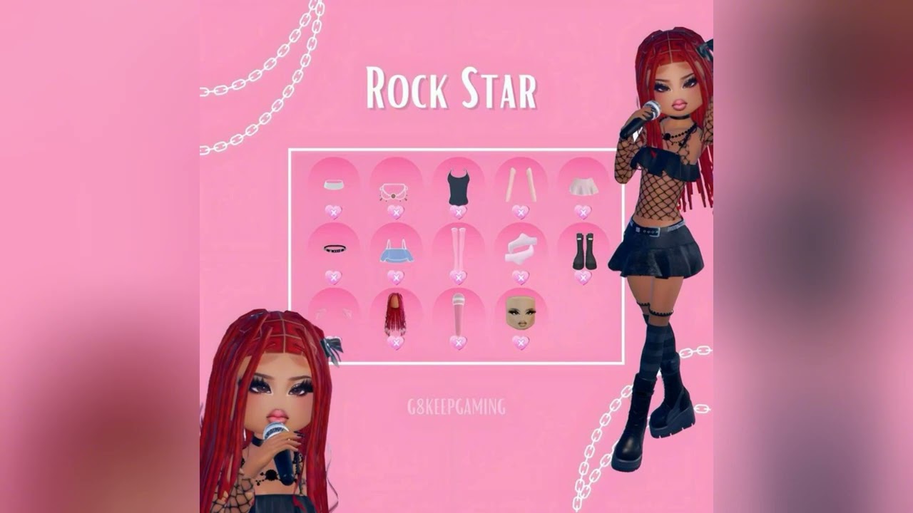 rockstar dress to impress Best outfit ideas to try in the game Popstars vs Rockstars Dress to