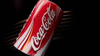 3D Product Packshot (Coke tin)