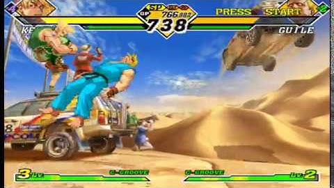 Capcom vs SNK 2 EO: R4 Ken Masters Run