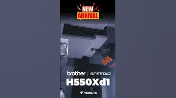 #BrotherSPEEDIO #H550Xd1 - #Compact #HorizontalMachining #shorts