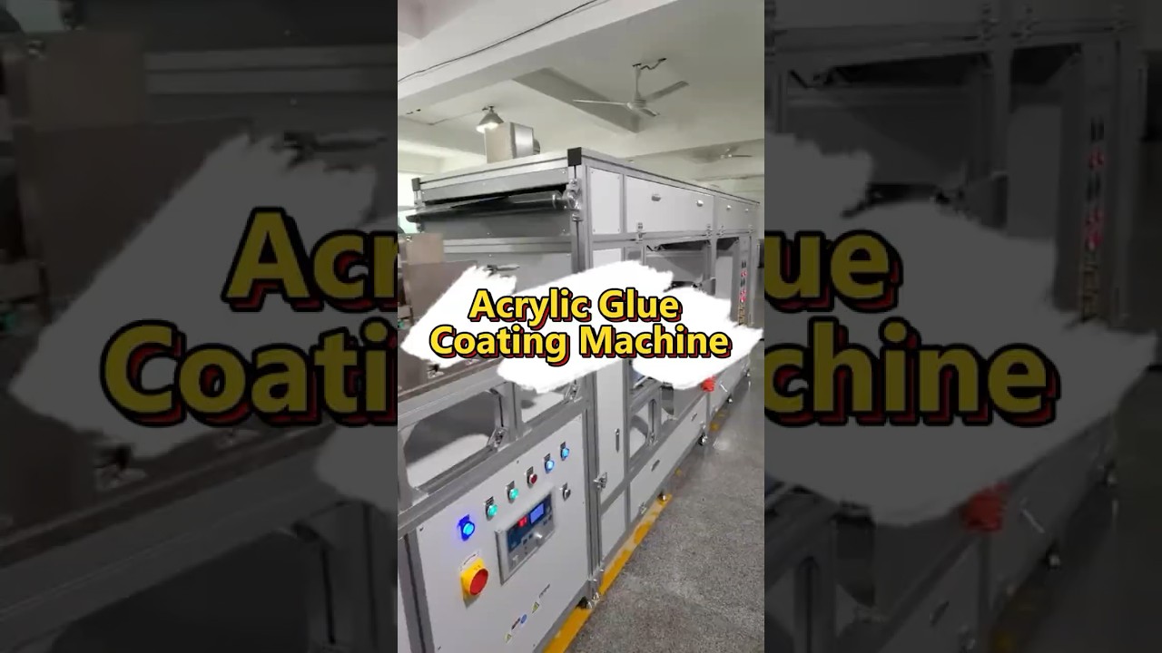 Transform Your Production Line with the Next-Gen Acrylic Glue Coating Machine
