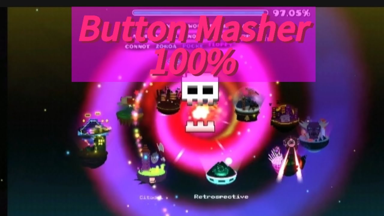 Button Masher 100% ( Demon Event Level ) - YouTube