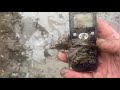 A unique find.  The mole found a Panasonic phone from 2004. Телефон GSM Panasonic