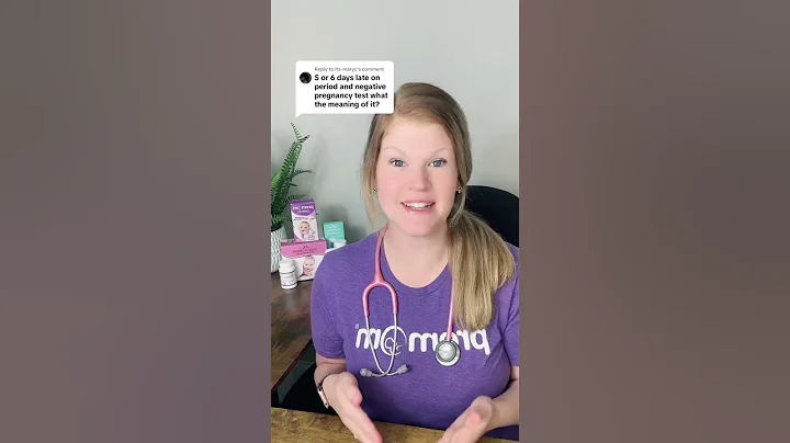 Have a late period but a negative pregnancy test? Let's find out why!