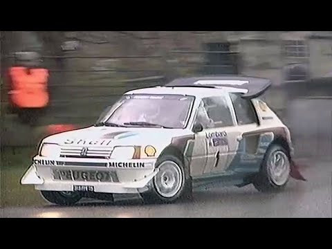 1986 Lombard RAC Rally (day one, live stage)